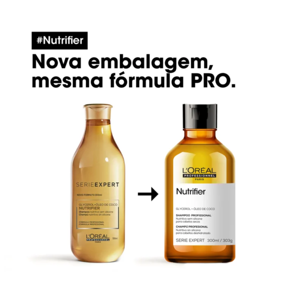 Shampoo L'Oréal Professionnel Nutrifier Glycerol - 300ml - Imagem 3