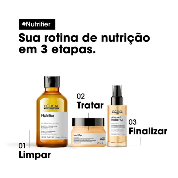 Shampoo L'Oréal Professionnel Nutrifier Glycerol - 300ml - Imagem 4