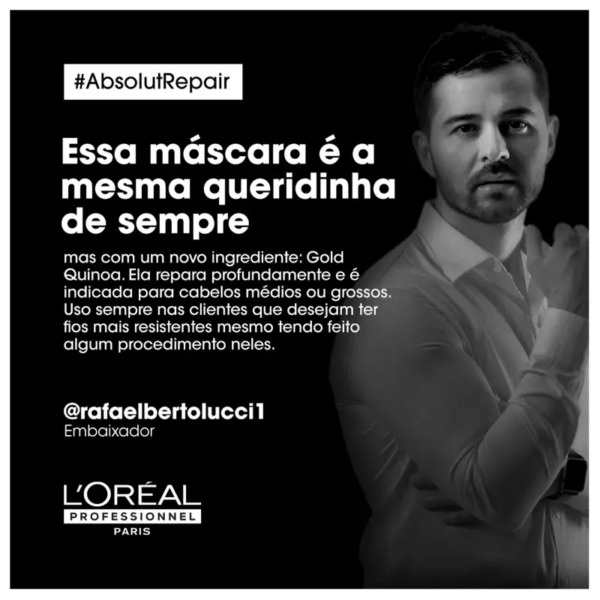 Máscara de tratamento L'Oréal Professionnel Absolut Repair - 250 g - Imagem 9