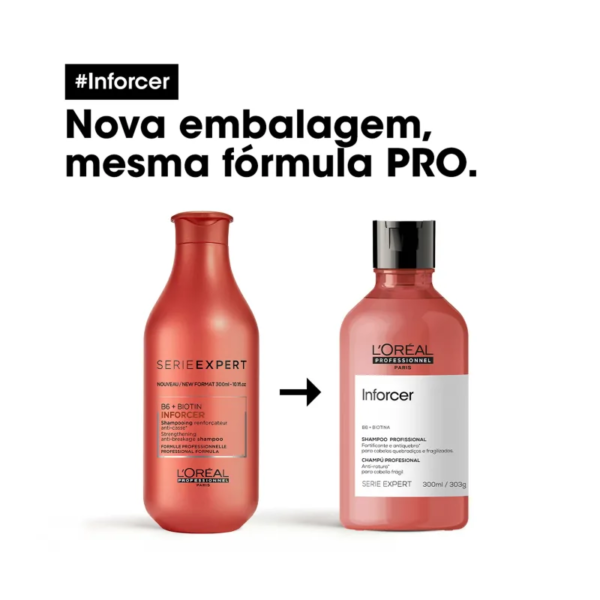 Shampoo L'Oréal Professionnel Inforcer - 300 ml - Imagem 4