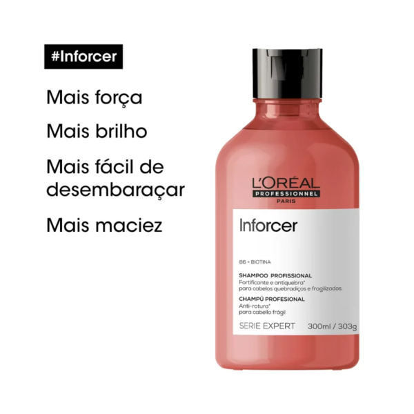 Shampoo L'Oréal Professionnel Inforcer - 300 ml - Imagem 3