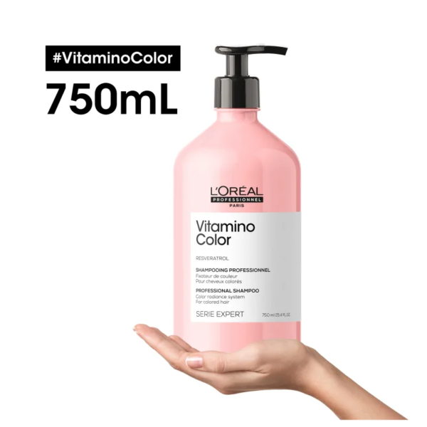 Shampoo L'Oréal Professionnel Vitamino Color Resveratrol - 750 ml - Imagem 2