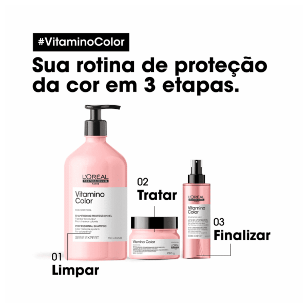 Shampoo L'Oréal Professionnel Vitamino Color Resveratrol - 750 ml - Imagem 3