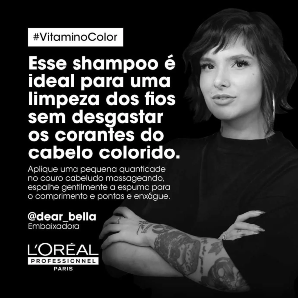 Shampoo L'Oréal Professionnel Vitamino Color Resveratrol - 300 ml - Imagem 8