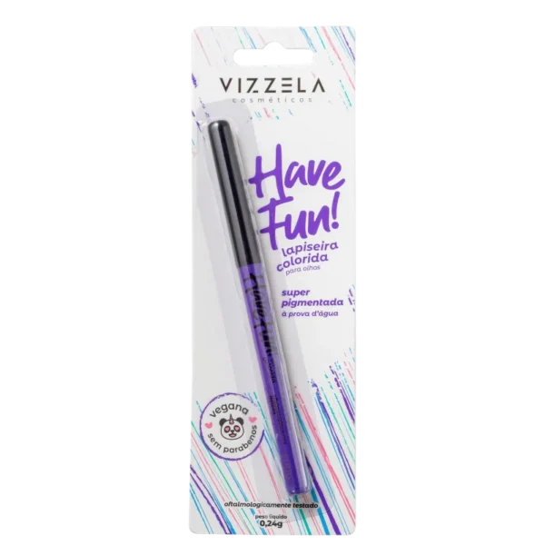 Lapiseira Para Olhos Roxa Vizzela Have Fun! - 0,24 g - Imagem 2