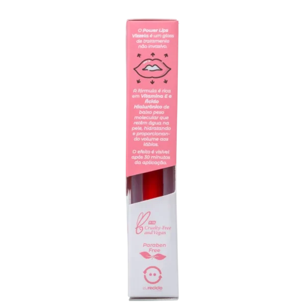 Gloss Vizzela Power Lips Tint - 4g - Imagem 4