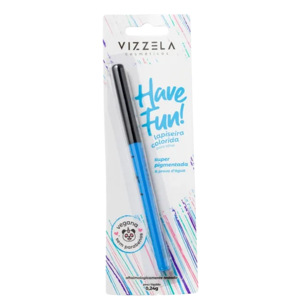 Lapiseira Para Olhos Azul Vizzela Have Fun! - 0,24 g - Imagem 3