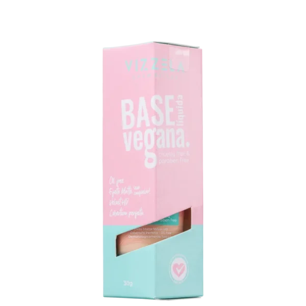 Base Líquida Vegana Vizzela Cor 01 - 30g - Imagem 4