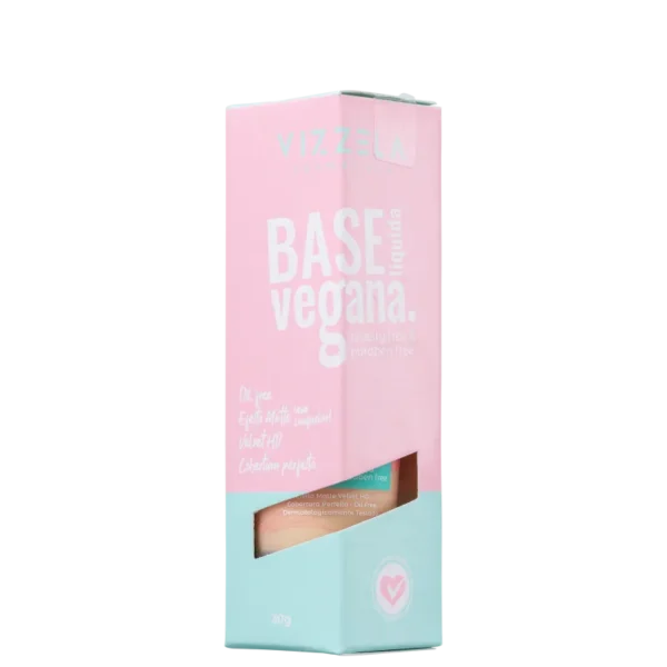 Base Líquida Vegana Vizzela Cor 02 - 30g - Imagem 4