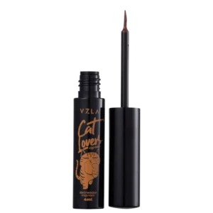Delineador Líquido Vizzela Cat Lovers Marrom - 4ml