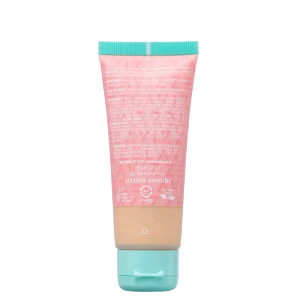 Base Líquida Vegana Vizzela Cor 03 - 30g - Imagem 2