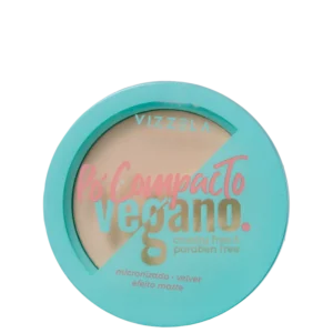 Pó Compacto Vegano Vizzela Cor 01 - 9g