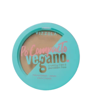 Pó Compacto Vegano Vizzela Cor 04 - 9g