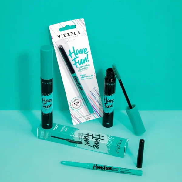 Lapiseira Para Olhos Verde Vizzela Have Fun! - 0,24 g - Imagem 6