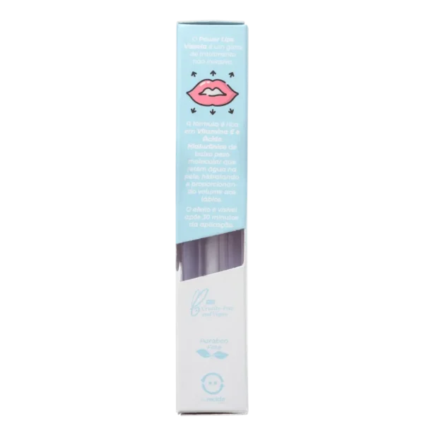 Gloss Vizzela Power Lips Tint Incolor - 4g - Imagem 4