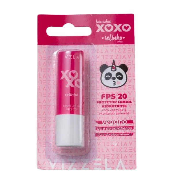 Hidratante Labial Vizzela Selinho Balm Xoxo FPS 20 - 4g - Imagem 3