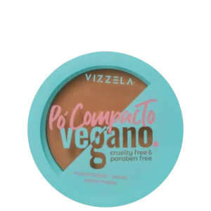 Pó Compacto Vegano Vizzela Cor 10 - 9g