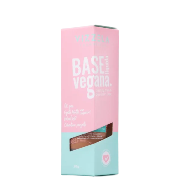 Base Líquida Vegana Vizzela Cor 15 - 30g - Imagem 4