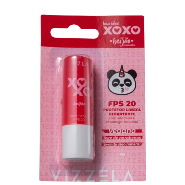 Hidratante Labial Vizzela Beijão Balm Xoxo FPS 20 - 4g - Imagem 3