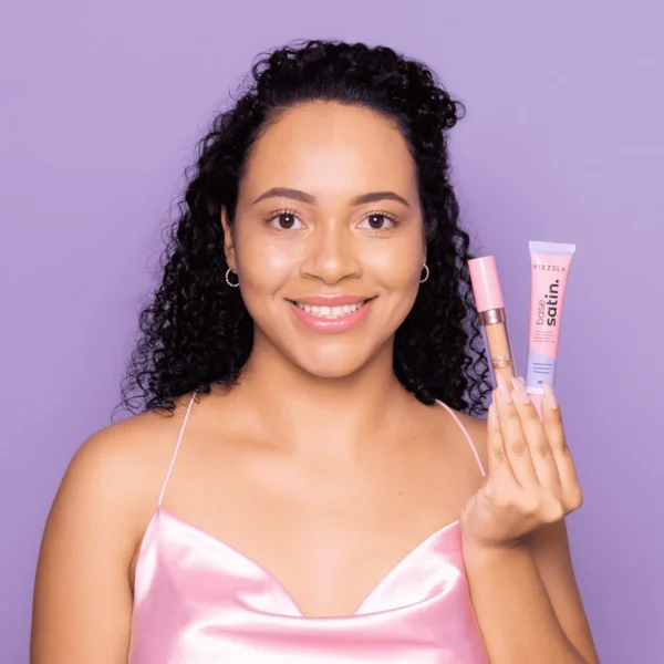 Base Líquida Vizzela Satin Cor 11 - 30g - Imagem 6