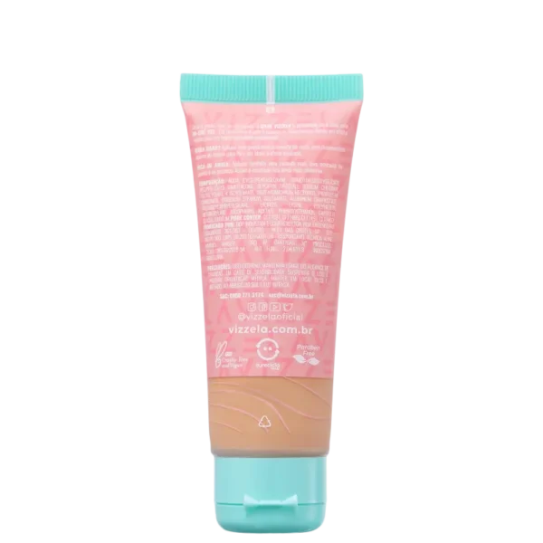 Base Líquida Vegana Vizzela Cor 09 - 30g - Imagem 2