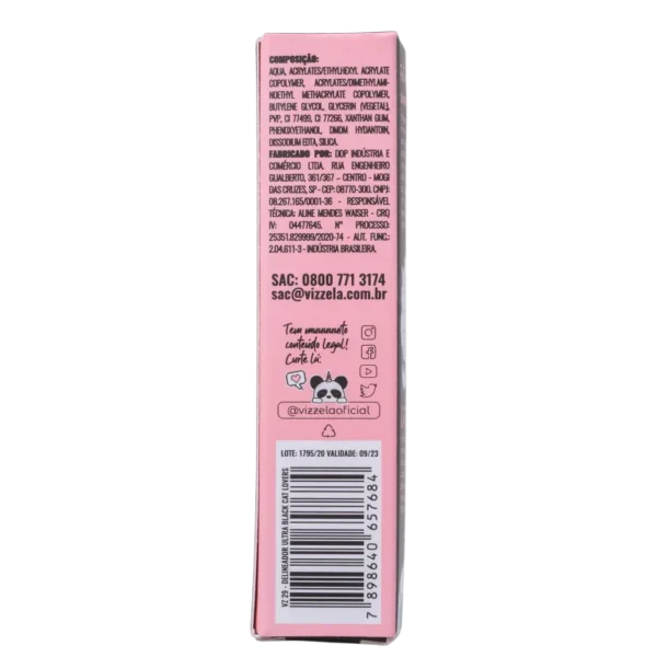 Delineador Líquido Vizzela Cat Lovers Ultra Black - 4 ml - Imagem 6