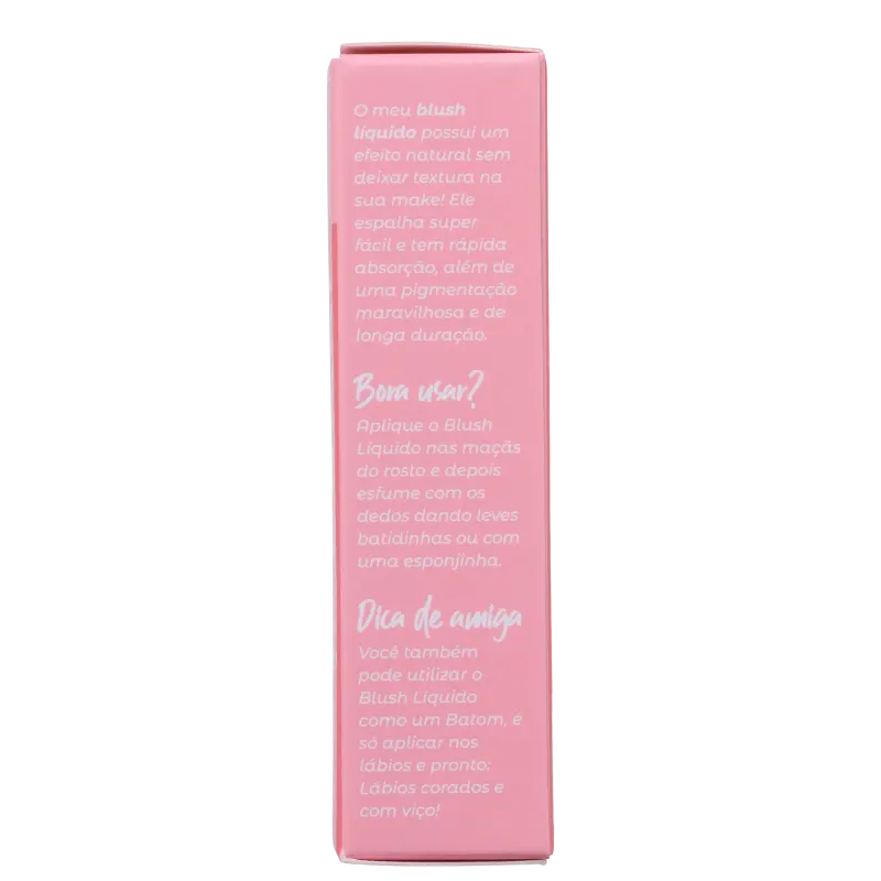 Blush Líquido Vizzela Oh My Blush! Cor 03 Rouge Rose - 6ml - Imagem 5