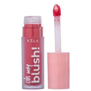 Blush Líquido Vizzela Oh My Blush! Cor 04 Plum Red - 6ml