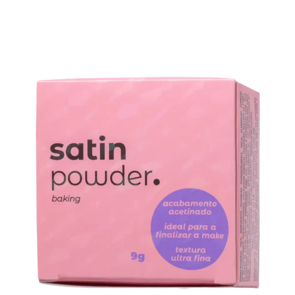 Pó Solto Acetinado Vizzela Satin Powder Cor 02 - 9g - Imagem 4
