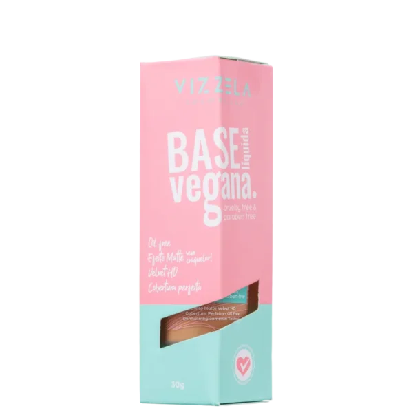 Base Líquida Vegana Vizzela Cor 11 - 30g - Imagem 4