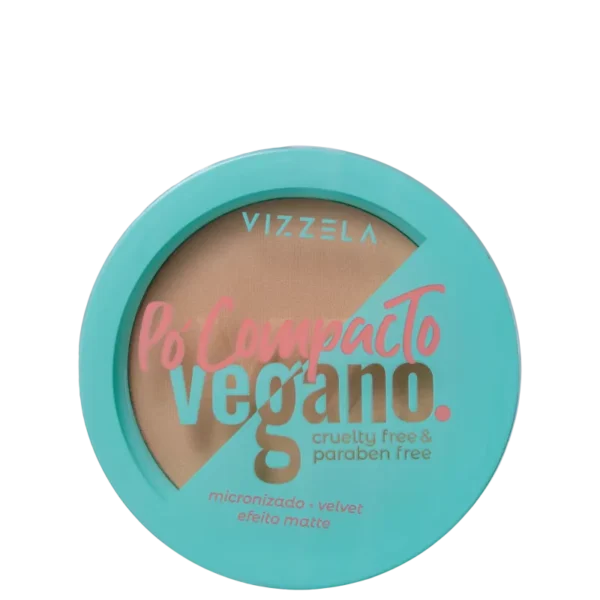 Pó Compacto Vegano Vizzela Cor 03-| 9g