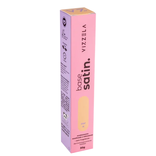 Base Líquida Vizzela Satin Cor 04 - 30g - Imagem 3