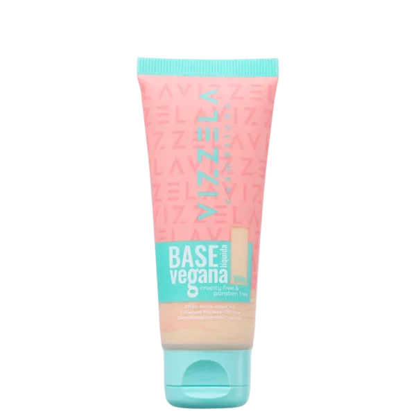 Base Líquida Vegana Vizzela Cor 02 - 30g