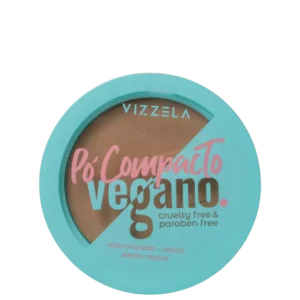 Pó Compacto Vegano Vizzela Cor 08 - 9g