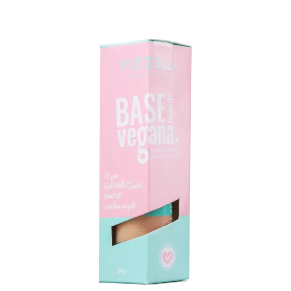 Base Líquida Vegana Vizzela Cor 06 - 30g - Imagem 4