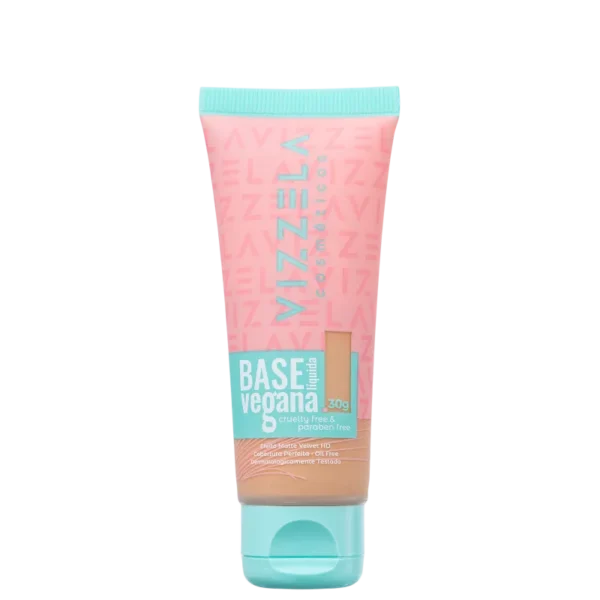 Base Líquida Vegana Vizzela Cor 09 - 30g