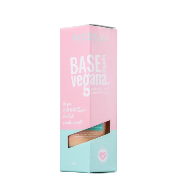 Base Líquida Vegana Vizzela Cor 03 - 30g - Imagem 4