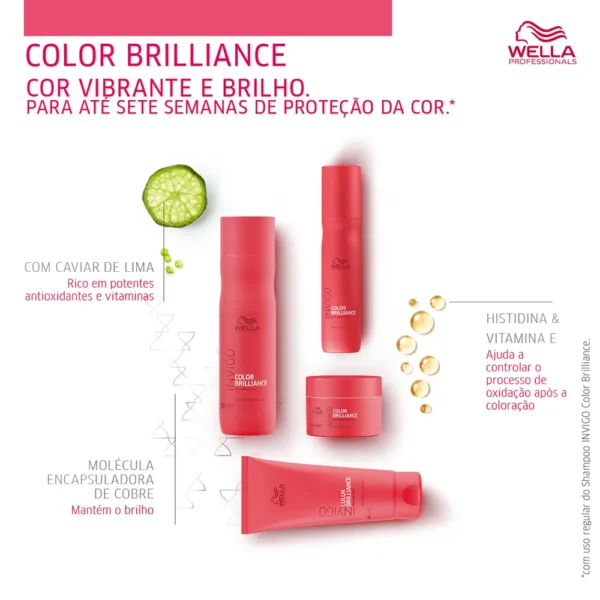 Shampoo Wella Professionals Invigo Color Brilliance - 250ml - Imagem 4