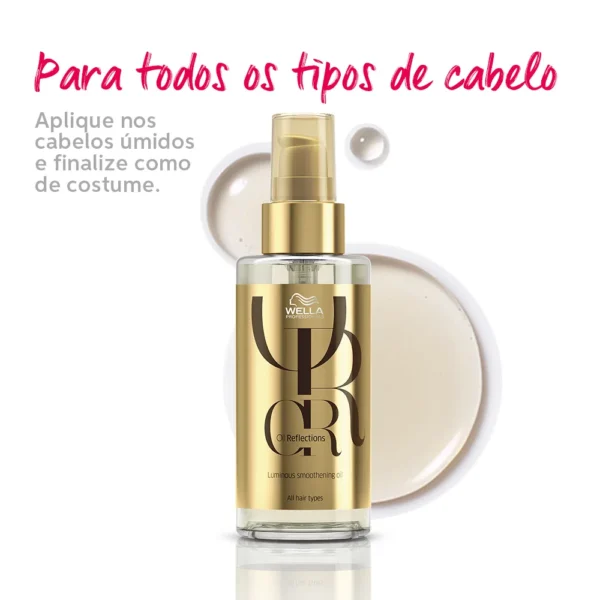 Óleo Capilar Wella Professionals Oil Reflections Luminous  - 30ml - Imagem 3