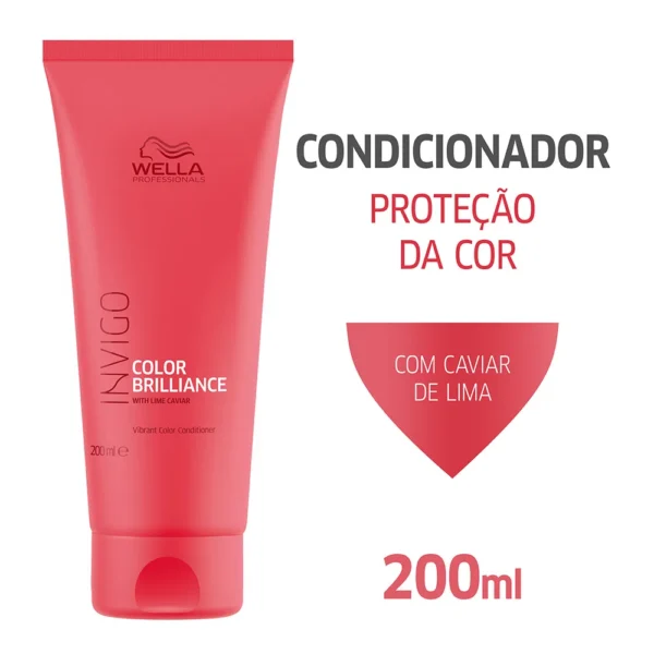 Condicionador Wella Professionals Invigo Color Brilliance - 200ml - Imagem 2