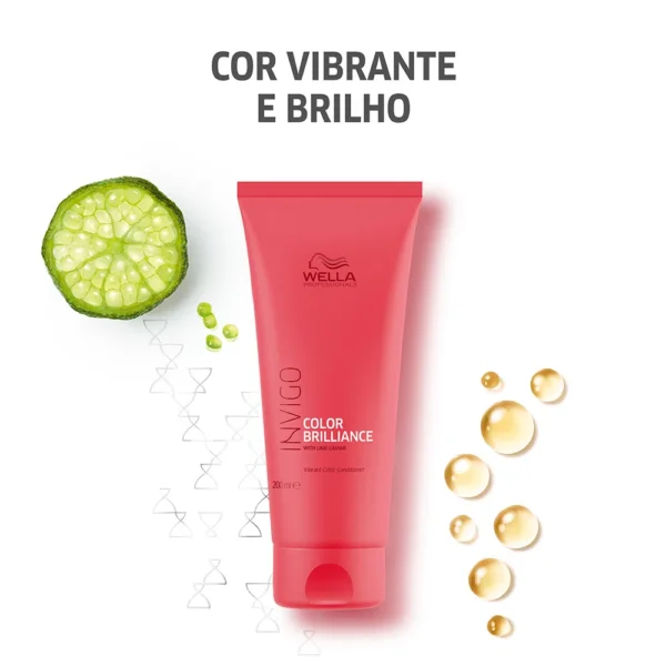 Condicionador Wella Professionals Invigo Color Brilliance - 200ml - Imagem 4