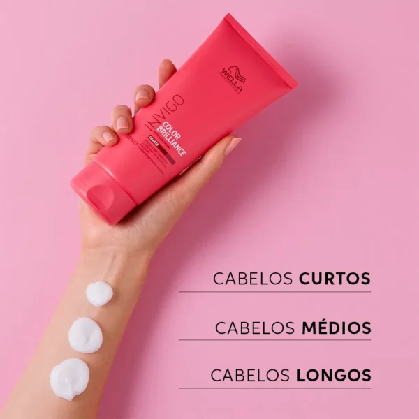 Condicionador Wella Professionals Invigo Color Brilliance - 200ml - Imagem 5