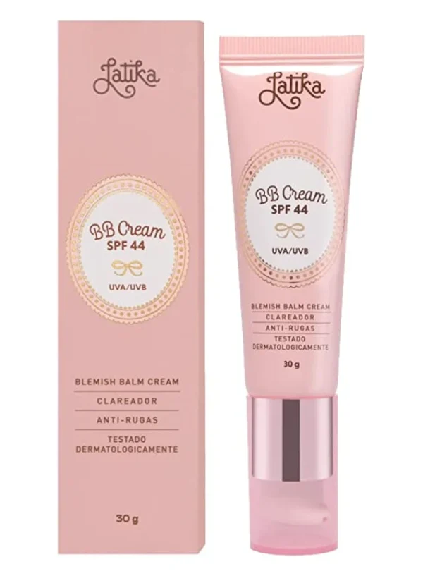Latika Whitening FPS 44 Bege Médio - BB Cream 30g
