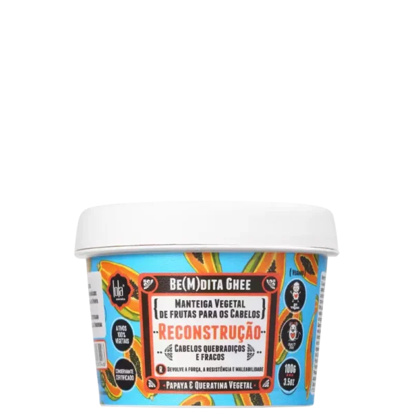 Lola Cosmetics Be(M)dita Ghee Reconstrução Máscara Capilar - 100g