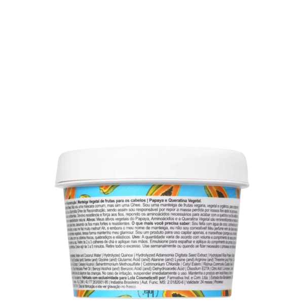 Lola Cosmetics Be(M)dita Ghee Reconstrução Máscara Capilar - 100g - Imagem 4