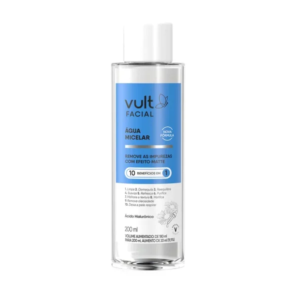 Vult Facial 10 em 1 Água Micelar - 200ml