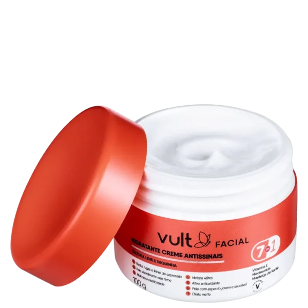 Vult Facial Creme Antissinais Hidratante Facial - 100g - Imagem 2