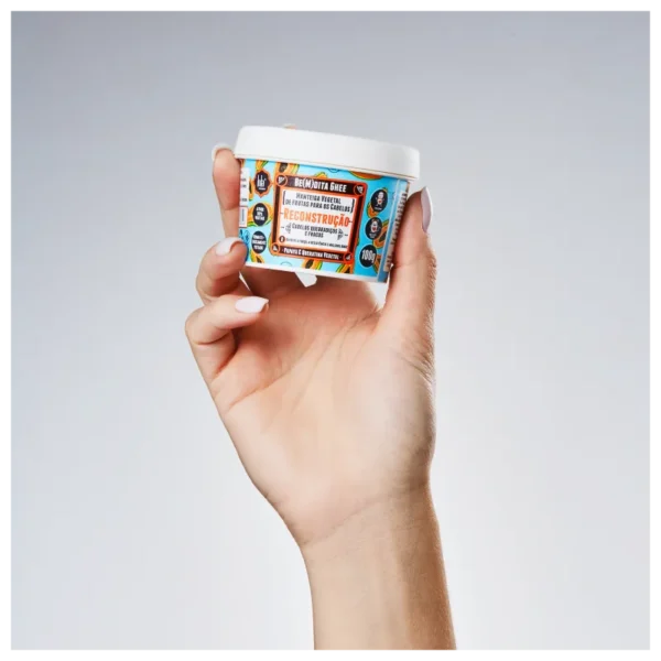 Lola Cosmetics Be(M)dita Ghee Reconstrução Máscara Capilar - 100g - Imagem 5