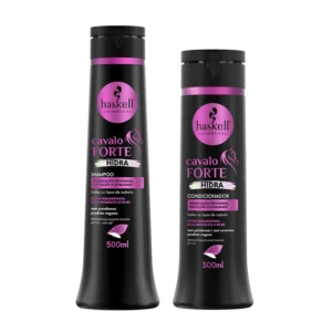 Haskell Kit Cavalo Forte Hidra Shampoo 500ml + Condicionador 300ml