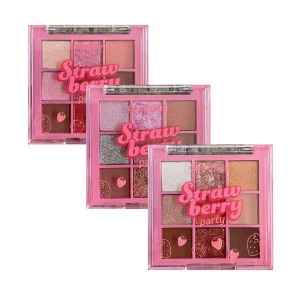 Paleta de Sombras Strawberry Party City Girls 01 - 7g - Imagem 2